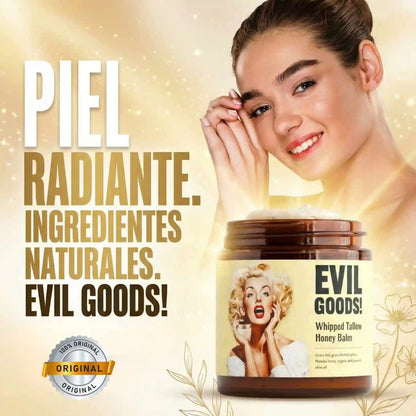 EVIL GOODS A BASE DE SEBO DE RES (Adiós Manchas, Renovación Total)